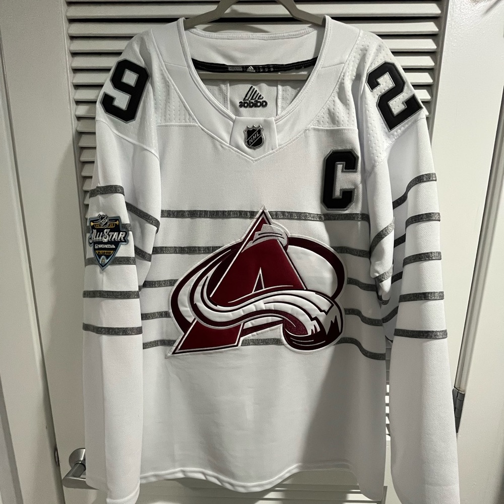 Nathan MacKinnon Colorado Avalanche 2020 All Star Game Jersey Size: 52